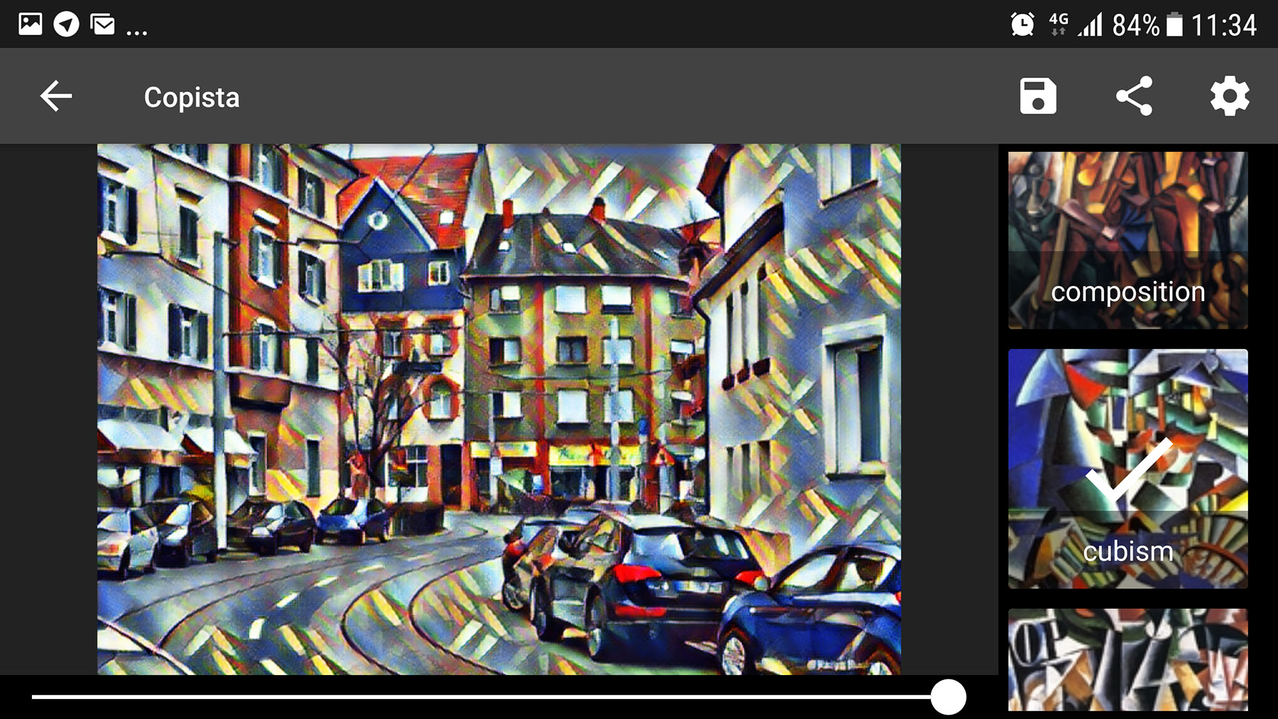 Copista - Cubism, expressionism AI photo filters